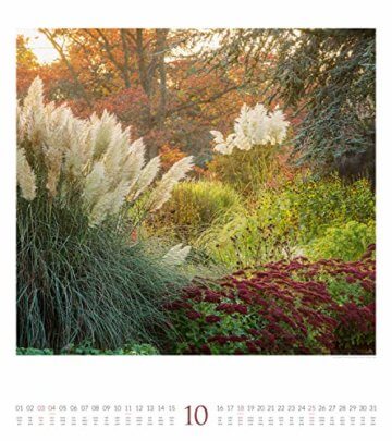 Paradiesische Gärten 2020, Wandkalender im Hochformat (48x54 cm) - Gartenkalender mit Monatskalendarium - 11