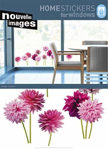 Unbekannt Neue Bilder 170.001829.03 selbstklebend für Fenster Papier Mehrfarbig 69,5 x 49 x 0,1 cm - 1