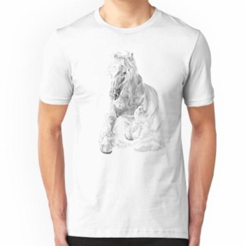 Pferd Slim Fit T-Shirt