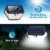 Solarlampen für Außen mit Bewegungsmelder,【2019 Neuestes Modell 60 LED-800 Lumen】iPosible Solarleuchte Aussen 2000mAh Solar Wasserdichte Wandleuchte Solar Aussenleuchte Solarlicht für Garten- 4 Stück - 6