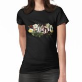 SSDGM Murderino-Blumen-Illustration mein Lieblingsmord Frauen T-Shirt