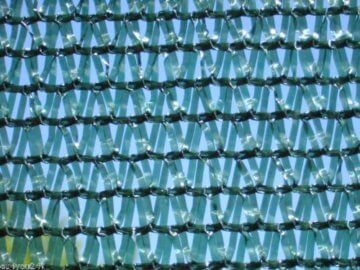 HaGa® Schattiernetz (Meterware)- Netz in 1m Breite mit 60% Schattierwirkung - Sonnenschutzgewebe Sichtschutz für Zaun - Abdunkelung für Gewächshaus und Gemüsegarten - 9